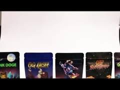 Tobacco Packaging Bag Pet Aluminized Composite Moisture Proof Zipper Bag