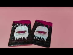 child resistant bag with transparent window