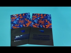 child resistant bag with half printed and half