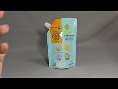 Customization spout pouch