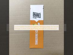 Customizable Durable E-Cigarette Packaging Bags for Secure Storage, Custom Sizes & Printing, Durable & Leak-Resistant