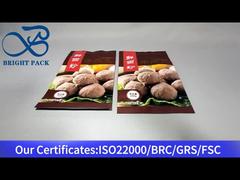 stand up zipper bag for beef balls