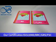 stand up zipper bag for tobacco