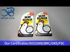 Freeze-dried chicken plastic bag