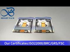 small size ziplock plastic bag with clear window