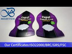 Shaped stand-up pouch for food packaging