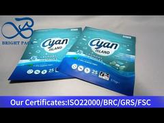 stand up ziplock bag for laundry capsules