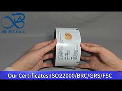 Aluminum foil composite roll film for collagen peptide