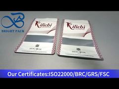 white stand up zipper pouch with clear window