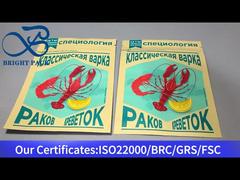 aluminum-plastic zipper bag with easy-tear opening