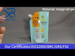 reusable spout pouch for monk fruit sugar substitute