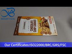 chocolate chip cookies stand up zipper bag