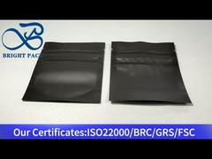 black small matte child proof bag distributor