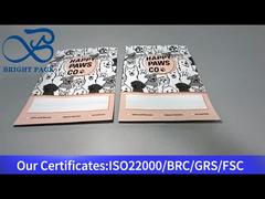 pink aluminum plastic bag for pet food packaging