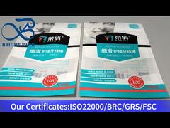 custom resealable plastic bag for dental flossers