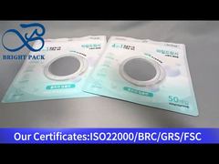 white child resistant packaging bag with clear window for laundry pods