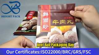 Beef Ball Packaging Bag