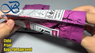 FDA Certified Custom Child Proof Mylar Bags