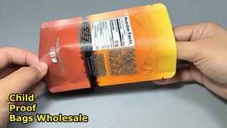 Cannabis Child Resistant Bags Supplier