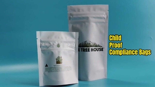 US-Patented Child Proof Plastic Bags for Cannabis & Pharma Compliance Needs