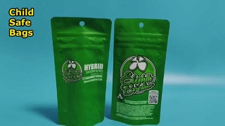 US Patented Child Resistant Bag Wholesaler USA Compliance for Cannabis Packaging Needs