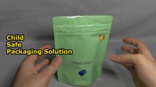 child resistant zipper bag