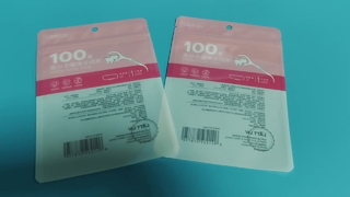 Dental Floss Picks Packaging Bag Sanitary Resealable Bulk for Oral Care Brands