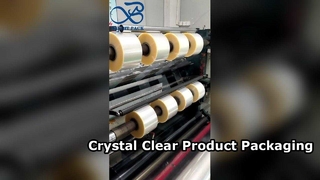 Transparent Packaging Roll Film High Clarity Food Grade Flexible Pack Film Roll