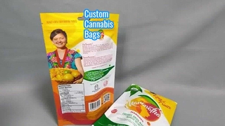 Custom Print Zip Plastic Bags for Cannabis Wholesale