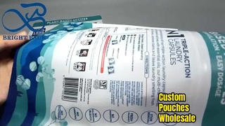 Custom Print Stand Up Pouch Wholesale