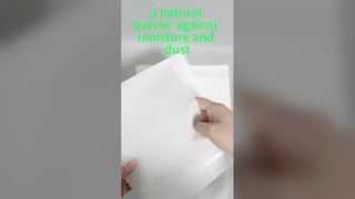 Customized Fully Degradable Translucent Glassine Bags With Self Seal For Clothes Packaging