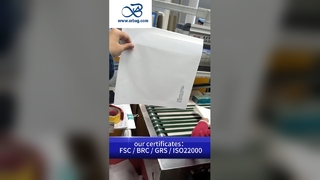 Environmentally Friendly Customizable Translucent Glassine Paper Bags for Premium Clothing Packaging
