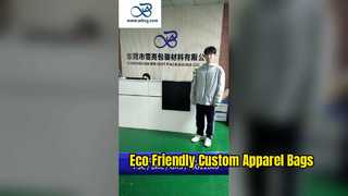 Customized Logo Compostable Transparent Glassine Paper Bag for Garment Packaging