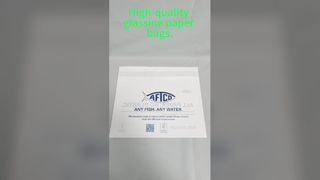 Biodegradable Custom Printed Glassine Bags - Eco-Friendly Grease Resistant Packaging