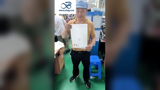 100% Degradable Customizable Translucent Glassine Paper Bags for T-Shirt and Socks Packaging