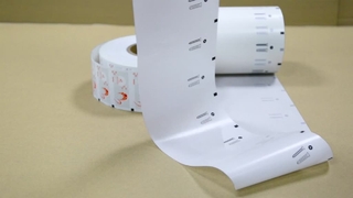 Paper Plastic Composite Roll Film Eco-Friendly Bulk for Packaging Brands