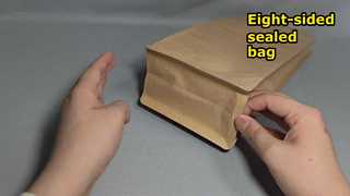 Eight-sided sealed bag