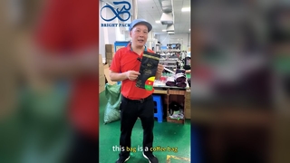 1kg Flat Bottom Coffee Bag Resealable Food Grade Coffee Bean Pack