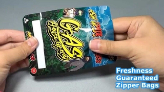 plastic packaging bag with zipper