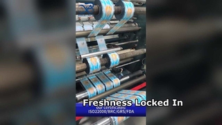 Snack Packaging Roll Film B2B Wholesale Food Safe Custom Heat-Seal Barrier