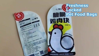 Oxygen-Barrier Pet Freeze-Dried Food Bags for Freshness & Bulk Wholesale Supply