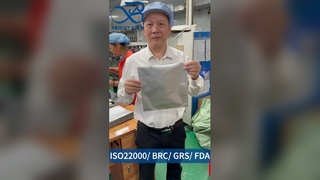 Food Grade Pure Aluminum Foil Vacuum Bag Leakproof Freshness Preservation