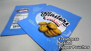 Moisture-Proof Zipper Food Storage Pouches