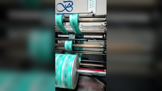 Custom Printed Packaging Roll Film Flexible Custom Logo Laminated Film Roll