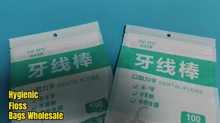 Dental Floss Bag Disposable Hygienic Bulk Wholesale for Oral Care Brands