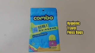 Hygienic Sealed Dental Floss Picks Bags for Travel & Wholesale Oral Care Supply