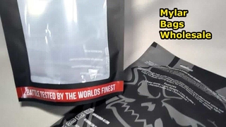 mylar ziplock bag wholesale