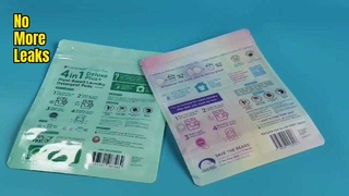 Leak-Proof Laundry Detergent Pods Plastic Zipper Bags for Household Storage Use