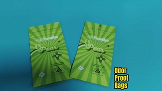 Weed Mylar Bag US Patented Odor-Proof Bulk for USA Dispensaries