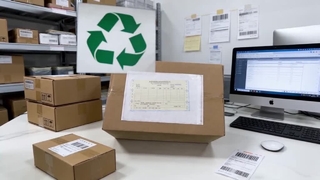 Plastic-free Biodegradable FSC Certified Packing List Envelope